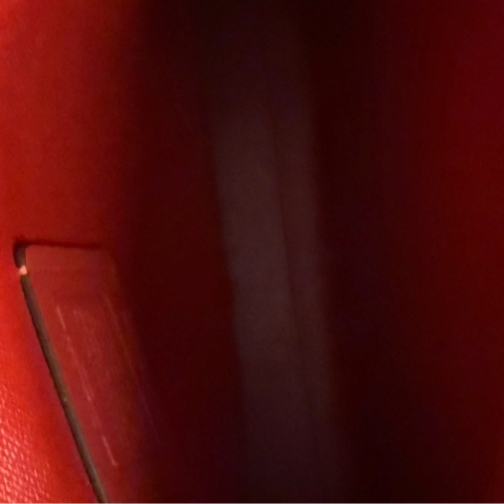 “Authentic” Coach Vibrant Red Tote Bag - Picture 7 of 14